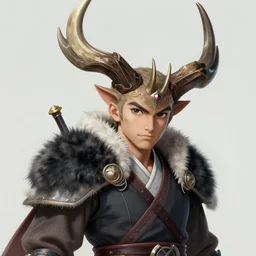 a detailed portrait of kimahri of final fantasy, by victo ngai and rembrandt, illustration, digital art, realistic painting, very detailed, fantasy, dnd, character design, trending on artstation