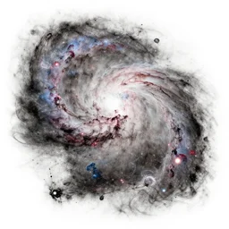 nebulae ever expanding in a fury of furyan dusg scattered across time and space, fine sketch