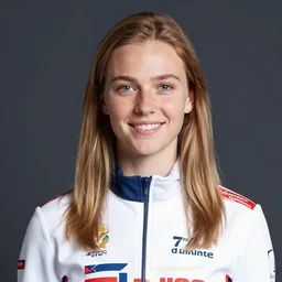 the portrait of astrid lefevre,, winner of the 7 th championship of formula danser in aveline