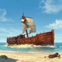 a dreamworks movie about martin luther king jr shipwrecked on a desert island