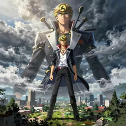super giant concept art of persona 4