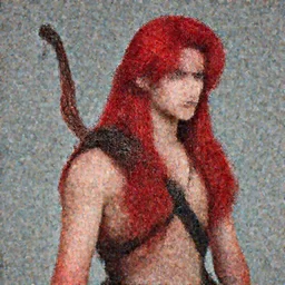 Hot rouge male with a bow on his back, realistic, detailed, HDR, Rouge Male, Safe For Work,