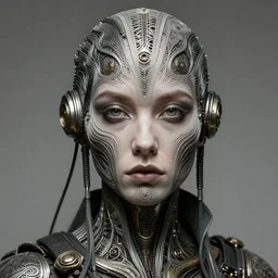biopunk genie portrait by julie bell, intricate biopunk patterns, detailed!, very sharp!!!