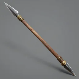 digital paing of thick wooden spear, fantasy art, 3 d, ultra - realism, artstation, wow it is beautiful, sharp focus, ultra detailed, 8 k, concept art, octan render