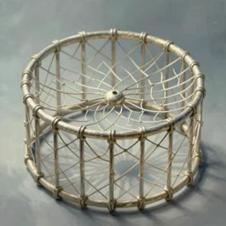 A net trap in cyberspace , closeup shot, diffuse lighting, fantasy, intricate, elegant, highly detailed, dreamlike, digital painting, illustration, smooth, sharp focus