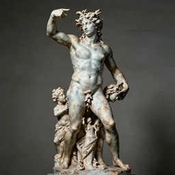 death of medusa, benvenuto cellini,statue