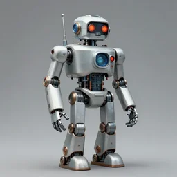 retro future robot by jean - baptiste monge