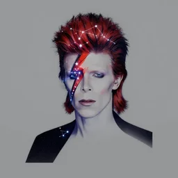 star constellation in the shape of david bowie