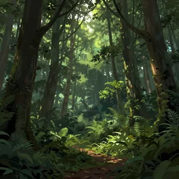 lush forest, concept art trending on artstation,