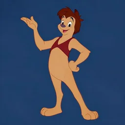 character design original cel from Disney's Fantasia (1940)