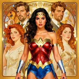 portrait of Josie Canseco as wonder woman tv show by Stanley Artgerm Lau , greg rutkowski, thomas kindkade, alphonse mucha, loish, norman rockwell. Trending on artstation rule of thirds detailed illustration hd 4k H 896