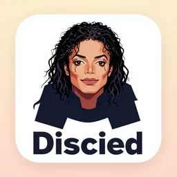 Michael Jackson discord logo, 4K funny