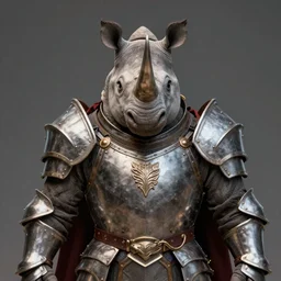 A beautiful portrait of an anthropomorphic rhino wearing paladin armor, character design, by Moebius and Artgerm and blizzard studios and Tom Bagshaw, hyper realism, high detail, trending on artstation, unreal engine 5, Lumen, 8k, 38mm photography