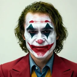 playboi carti with scary face paint inspired by the joker 4 k detailed super realistic