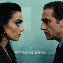the trap of belief, water caustics, film still from the movie directed by denis villeneuve and david cronenberg with art direction by and salvador dali and luis royo, close up