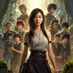 half japanese half filipino portait of a beautiful woman, unreal engine, fantasy art by greg rutowski, loish, rhads, ferdinand knab, makoto shinkai and lois van baarle, ilya kuvshinov, rossdraws, tom bagshaw, global illumination, radiant light, detailed and intricate environment