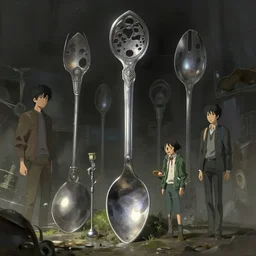 concept art of a the spork dimension, key visual, ambient lighting, highly detailed, digital painting, artstation, concept art, sharp focus, by makoto shinkai and akihiko yoshida and hidari and wlop