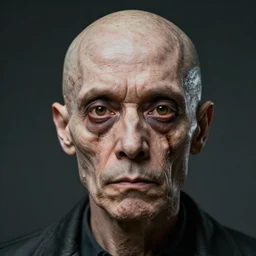 8 k, hyperealistic, detailed, award winning photography of pinhead staring into the camera