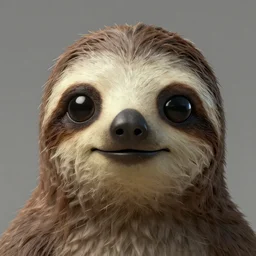 an alien sloth mask, hyper detailed, masterpiece, artstation, advanced lighting technology, stylized yet realistic surrealism, 4 k wallpaper