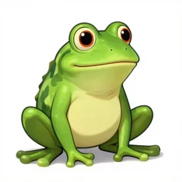 animal, frog, character, by johfra bosschart