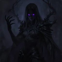 a deep completely black shadow man, completely dark, purple eyes, no color, with black magic powers, ultra realistic, 8 k, organic painting, trending on artstation
