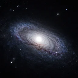 a minimalistic illustration of a milky way galaxy, minimalistm, voroni diagram