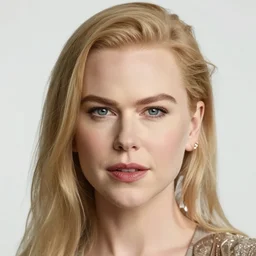 face of young Russian Nicole Kidman