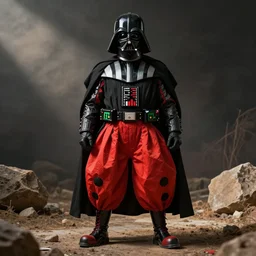 darth vader puffy clown pants inspired fashion