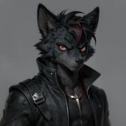 male furry anthro fursona black widow. The mood is weird and menacing. dungeons and dragons portrait. highly detailed, digital painting, artstation, concept art, sharp focus, illustration, art by Josh kirby and John romita jr and moebius