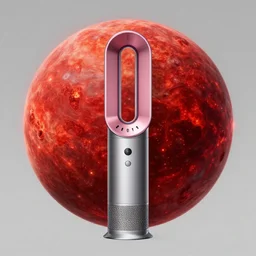 a dyson sphere surrounding a red giant prior to collapsing
