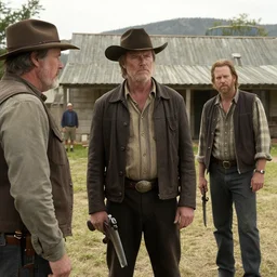 a scene from deadwood ( tv show )