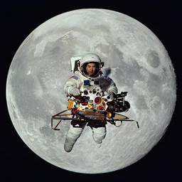 proof the moon landing was a hoax on film