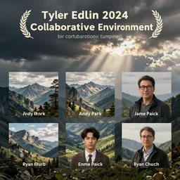 collaborative environment concept art by Tyler Edlin, Andy Park, Feng Zhu, James Paick, Ryan Church