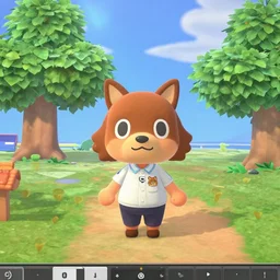 Animal Crossing trail cam footage