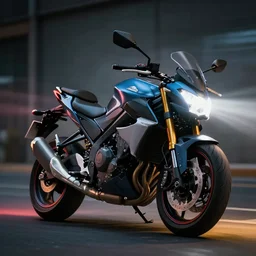 akira motor cycle, moody lighting, shallow depth of field, 8 k, raycasting,