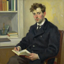 a painting in the style of charlie bowater and in the style of alphonse osbert.