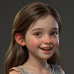 realistic style at CGSociety by WLOP,ilya kuvshinov,krenz cushart,Greg Rutkowski,trending on artstation.Zbrush sculpt colored,Octane render in Maya,Houdini VFX.Realistic close-up face,cute young girl,expressing joy,wearing dress,silky hair, deep eyes.Amazing textures,oil painting.Cinematic dramatic atmosphere,sharp focus,soft volumetric studio lighting.