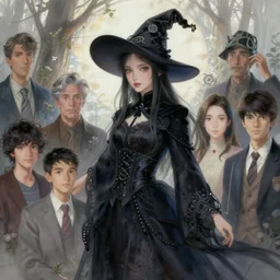 a beutiful witch, poetic setting, dreamlike, artstation, elegant, highly detailed, digital painting, concept art, smooth, sharp focus, illustration, art by don bluth and michel ocelot and makoto shinkai and tom whalen and atey ghailan and akihiko yoshida