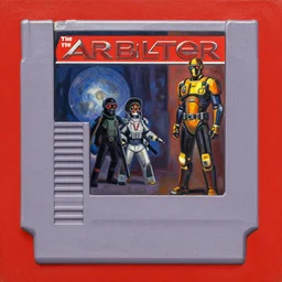 1 9 7 9 retro box art nes. commodore 6 4. the arbiter. artgerm. coherent. keith parkinson. oil on canvas