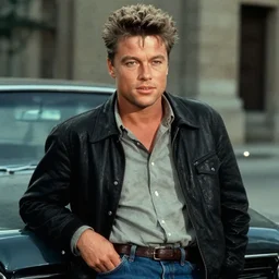 film still of james dean in the new bullet movie, 4 k