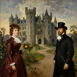 ( ( ( ( ( ( ( ( ( ( ( victorian genre painting of a fairy tale gothic revival castle ) ) ) ) ) ) ) ) ) ) ) painted by solomon joseph solomon and richard schmid and jeremy lipking!!!!!!!!!!!!!!!!!!!!!!!!!!!!
