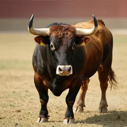 ferdinand the bull dancing, ultra realistic, photorealistic