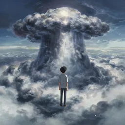 makoto shinkai concept art of the hyperstorm cloud dimension, key visual, ambient lighting, highly detailed, digital painting, artstation, concept art, sharp focus, by makoto shinkai and akihiko yoshida and hidari and wlop and greg rutkowski