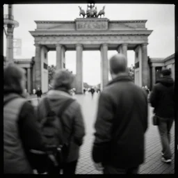 Candid Street Photography. Lomography Black & White BERLIN 400 Kino Film