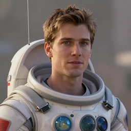 Live Action Still of Jerma in Space Jam, real life, hyperrealistic, ultra realistic, realistic, highly detailed, epic, HD quality, 8k resolution, body and headshot, film still