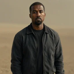 kanye west as django in django unchained, movie still, cinematic lighting, ray tracing, octane render, long lens, shallow depth of field, bokeh, anamorphic lens flare, 8 k, hyper detailed, 3 5 mm film grain