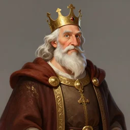 portrait of a medieval old king, artstation, cartoon, elegant, highly detailed, digital painting, concept art, smooth, sharp focus, illustration, art by don bluth, michel ocelot, jean giraud, atey ghailan, tom whalen