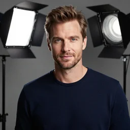 a portrait of greg rutkowski, high definition, 8 k, studio lighting