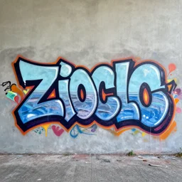 graffiti of the word zioclo