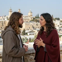 mirtha legrand talking with jesus in jerusalem - n 9